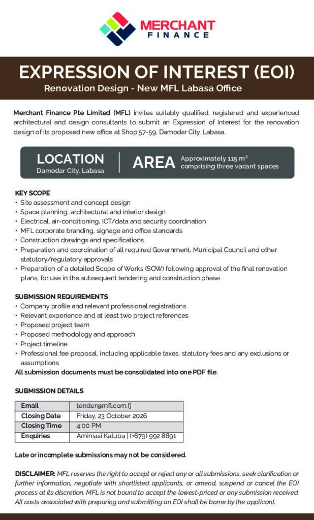 thumbnail of Expression of Interest Labasa 15th Oct 2026